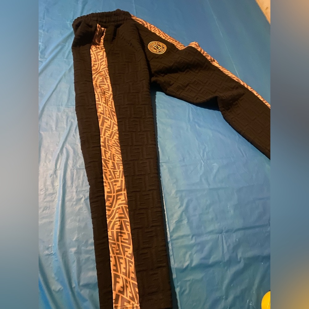 Black and Brown sweat  Pants